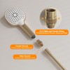 ChuangTim Shower Head Shut Off Valve, Shower Flow Control Valve