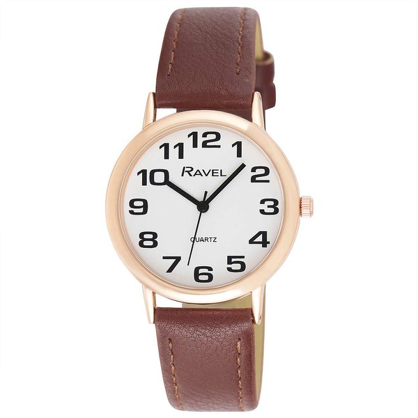 Ravel Unisex Watch with Large Numbers