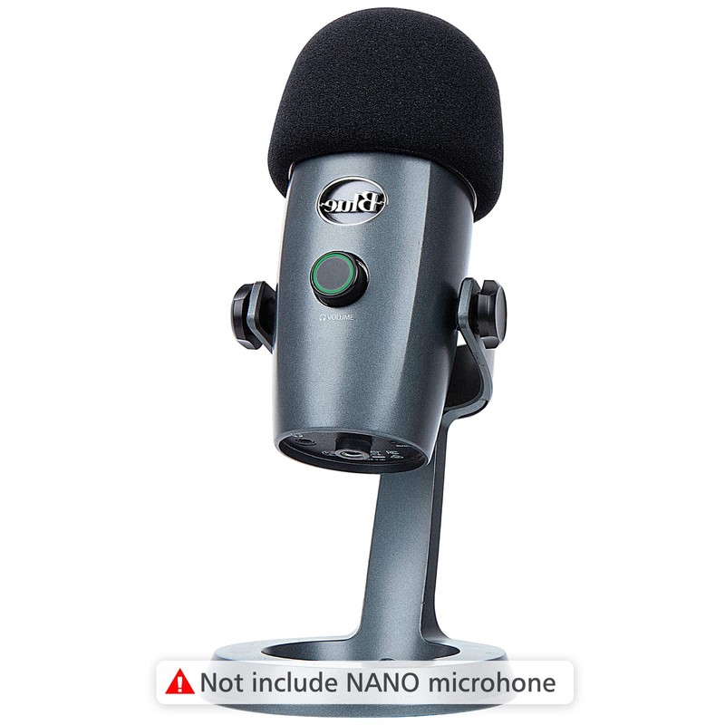 YOUSHARES Yeti Nano Microphone Foam Windscreen - Mic Wind Cover