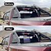 Zhizhong for 2004-2018 Chevy Silverado GMC Sierra Back Middle Window