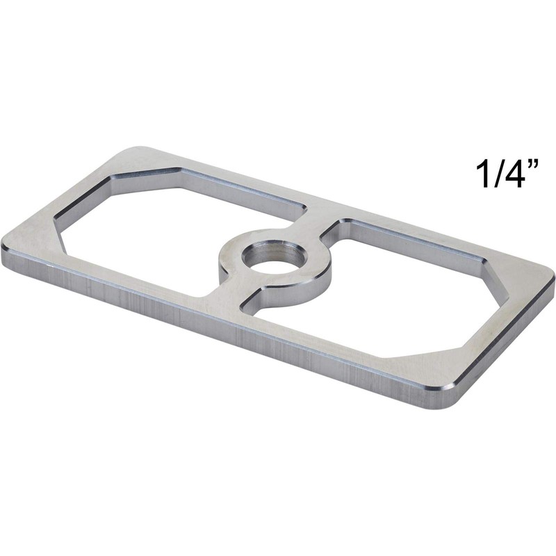 2 Inch Aluminum Leaf Spring Lowering Block - Universal, Versatile