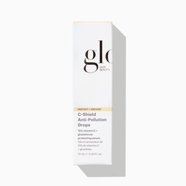 Glo Skin Beauty C-Shield Anti-Pollution Drops Travel Size, Offers Advanced Anti-Pollutant and Blue Light Protection for Improved Complexion Clarity and Renewed Radiance (0.43 Fl Oz)