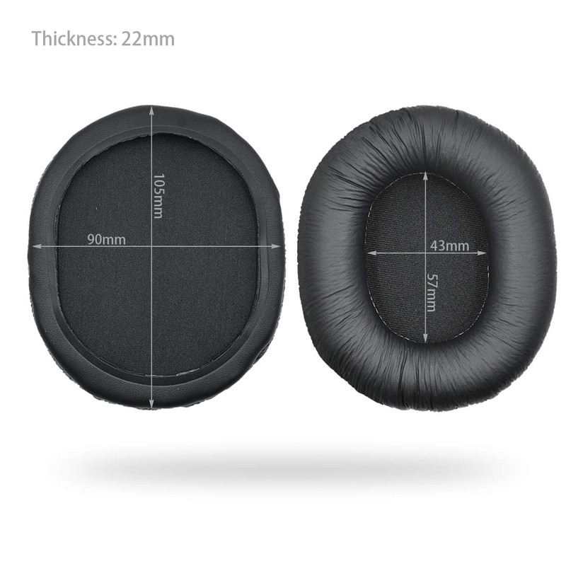 Replacement Ear Pads for M40fs Foam Compatible with HP-M77 ATH-M40fs