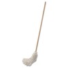 Boardwalk BWK132C #32 White Cotton Head 54 in. Natural Wood