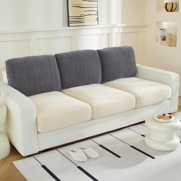 WEYOND WEYOND Large Backrest Cushion Covers Super Stretch Backrest Covers