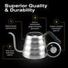 Bean Envy Pour Over Coffee Kettle - 40 oz, Stainless