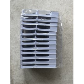 Creme 12 PACK of CREME 747L BLACK 100% HUMAN HAIR EYELASHES BRAND NEW!!!!!