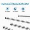 iMeistek 304 Stainless Steel Round Tubes, 12mm OD X 0.5mm