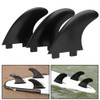 3Pcs FCS Surfboard Tail Water Fin Set Left Middle Right
