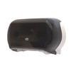 Tork Twin Jumbo Toilet Paper Roll Dispenser Smoke T22, Refill