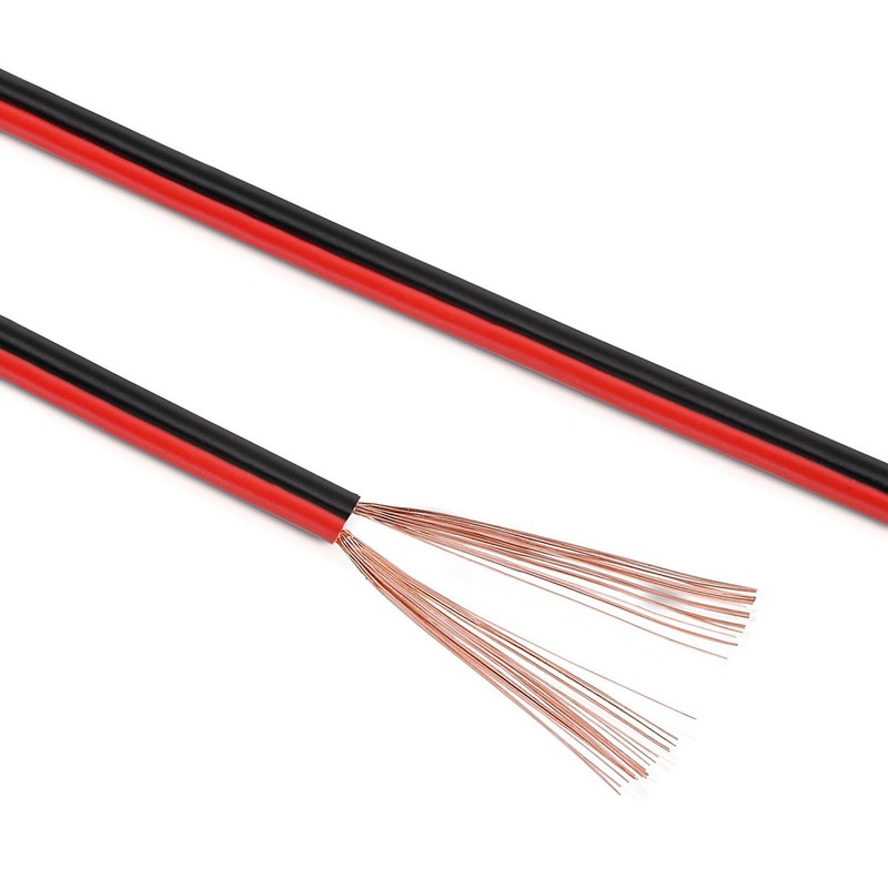 MANAX® Loudspeaker Cable 10 m 2 x 0.75 mm² Red/Black