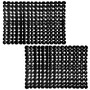 Coopay 2 Pack Kitchen Sink Mat Plastic Protect Mat PVC