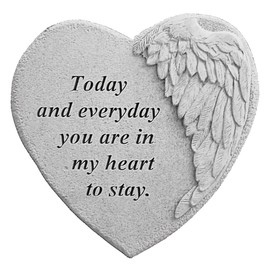 Kay Berry 8903 Winged Heart Today and Everyday… Decorative Stone, Multicolor