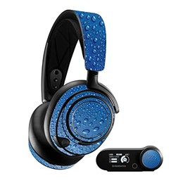MightySkins Glossy Glitter Skin Compatible with SteelSeries Arctis Nova Pro - Mist | Protective, Durable High-Gloss Glitter Finish | Easy to Apply, Remove, and Change Styles | Made in The USA