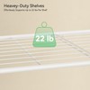 Nunsino Shoe Rack for Closet, Metal Shoe Organizer, 10 Tier