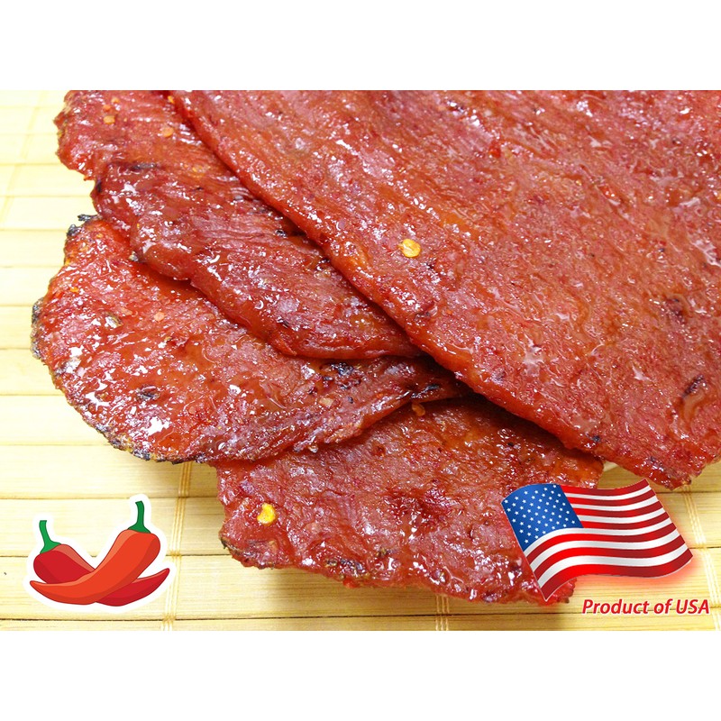 Variety Pack #8 Spicy Flavor Beef and Pork Jerky (12