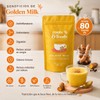 Golden Milk Leche Dorada Orgánica en Polvo — 80 Tazas,