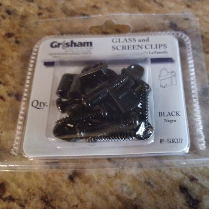 genuine replacement part Glass Screen Clips Fastener Grisham Storm Door