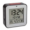 TFA Dostmann 60.2547.54 Digital Radio-Controlled Alarm Clock with 2 Alarm