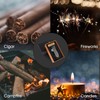 All-in-one Cigar Lighter with Quad Jet Torch Flames, Cigar Stand,