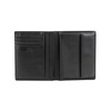 Maïtre Unisex Brieftasche Herrstein aus Leder Billfold, Schwarz
