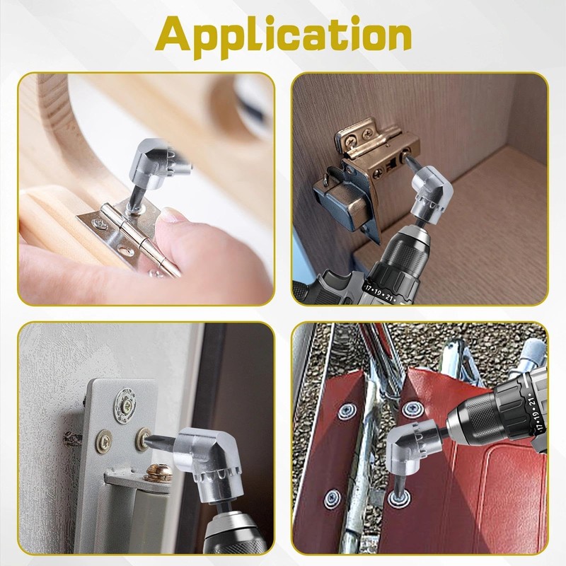 SPEEDWOX 105 Degree Right Angle Drill Attachment Right Angle Head