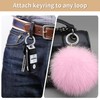 Gkeygo Key Ring Clip, 4/5 Inch Keychain Rings, 8 Pack