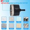 3" Diamond Hole-Saw Bits with Pilot Drill Bit 3 in