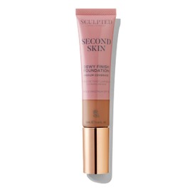 Second Skin Dewy Liquid Mineral Foundation from Sculpted by Aimee (Rich 6.0) - 32ml Cruelty-Free, Vegan Liquid Face Foundation for Medium Coverage with SPF 50