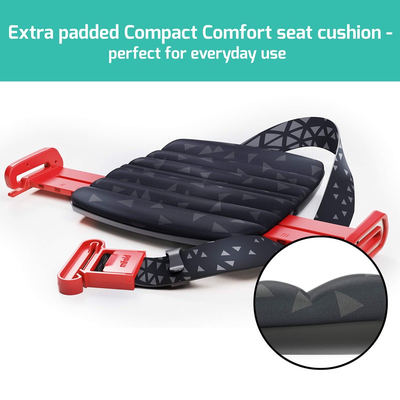 New Mifold Comfort Grab-and-go Car Backless Booster Seat-Compact and Portable