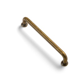 Yanxia Set of 12 -Sleek 5" Center to Center Antique Brass Cabinet Handles - Retro and Minimalist Hardware for Stylish Home Enhancement