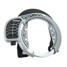 GORIN GR-523-SL CTB MTB Button Type Ring Lock for V-Brakes, Silver
