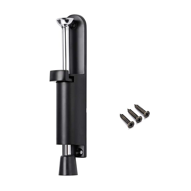 2 Pcs Heavy Duty Spring Loaded Door Stoppers Step-On Door