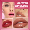 VIOLA HOUSE Lipgloss Glitter, Lipgloss Glossy Liquid Lipstick, Glossy Lipgloss