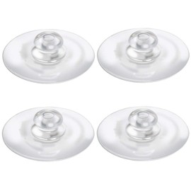 Nature Anywhere Replacement Suction Cups (4-Pack) - 2 Inch Diameter Heavy Duty Suction Cup for Window Bird Feeders, Awesome for Shower, Kitchen Sink Caddy