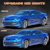 AreLokpri Dynamic Front Rear Bumper Side Marker Lights Compatible with