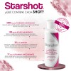 Starshot Colágeno Hidrolizado, A. Hialurónico, Biotina 15pzs Sabor Manzana verde