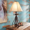 BLACK FOREST DECOR Prairie Scroll Table Lamp