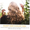 WOONEKY 3sets No Heat Hair Curlers Overnight Sleep Hair Rollers
