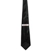 Soophen NEW Mens Necktie SOLID Satin Neck Tie Black