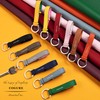 COGURE COPKRB Key Chain Bag Charm Genuine Leather Carabiner Ring