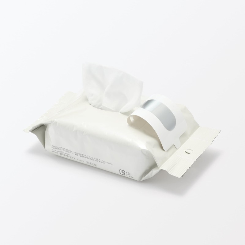 MUJI 84473302 Body Sheets for Sensitive Skin, 20 Sheets /