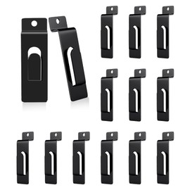 Slatwall Utility Notch Hook Commercial Slatwall Picture Hook Metal Display Hook Hanger Slat Wall Hangers Slat Wall Accessories for Photo Frame Painting Arts Hanging Home Office Center Slat Panel (12)