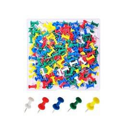 200 Pcs Push Pin Tacks, Tacks Color Pin,Decorative Push Pins, Push Pins Bulletin Board for Cork Board, Daily Life and Office