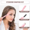 VOCOSTE 3 in 1 Eyebrow Scissors Eyebrow Trimmer Tweezer Eyebrow