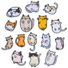 Jinlaili Pack of 15 Patches Badges for Iron-on, Cute Patch