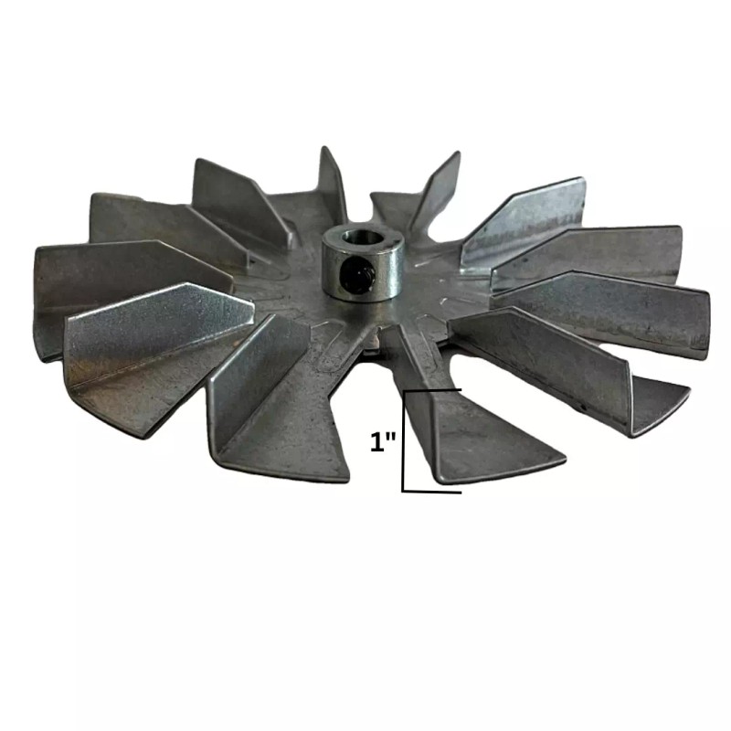 Pellethead Harman Exhaust Fan Blade 4-3/4" Paddle, Accentra Insert, P35i,