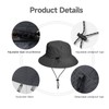 AHRLIC Waterproof Bucket Hat for Men and Women, Foldable Boonie