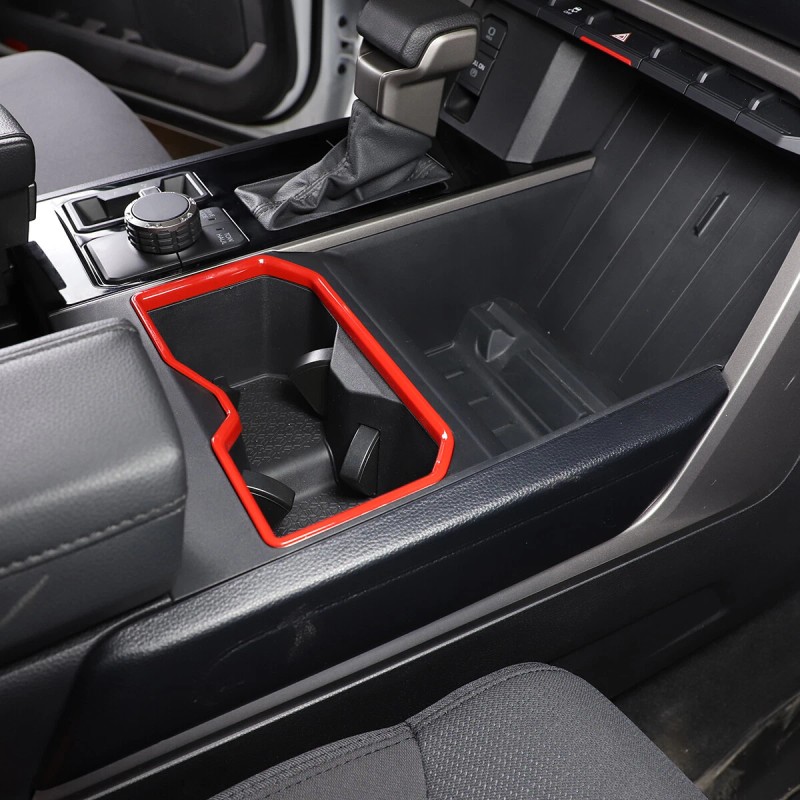 CSKT2022 Fits Toyota Tundra SR5 2022-2025 Center Console Red Cup