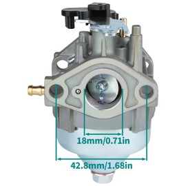 SIMPERAC GCV200 Carburetor for Honda HRX217 K6 Lawn Mower 16100-Z9M-811 Carburetor for Honda GCV200LA G5B GCV200LA G5BR GCV200LA S3C GCV200LA S3L Engine with GCV 200 Air Filter Fuel Filter Tune up Kit